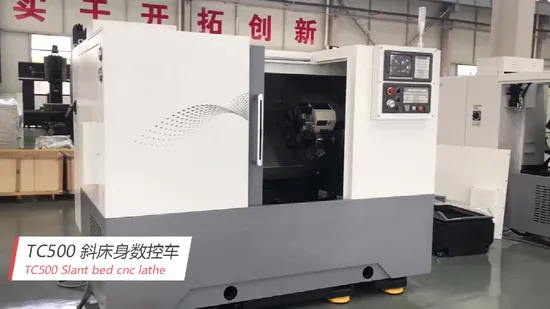 Automatic High Precision Slant Bed CNC High Speed Linear Rail Lathe Machine (CK3040)
