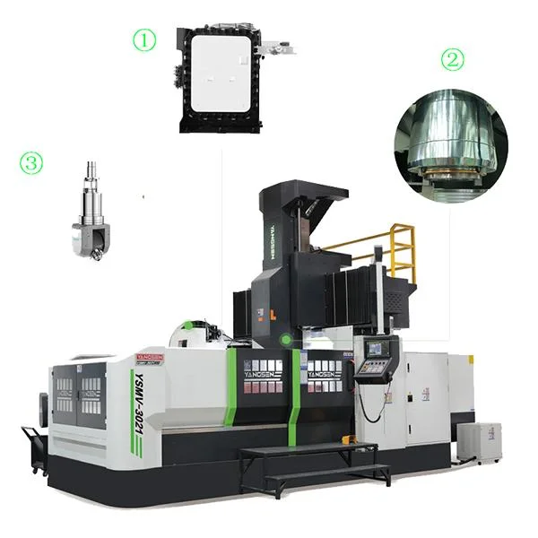 High Precision Gantry Type Double Column Machining Center Heavy Duty CNC Machine