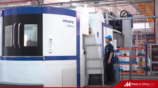 Máquina de fresagem CNC horizontal para serviço pesado com trocador de palete automático com maior curso de processamento